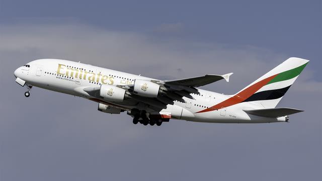 A6-EOU:Airbus A380-800:Emirates Airline